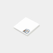 Grappige Muis Muziekband Plaknotities Post-it® Notes (Schuin)