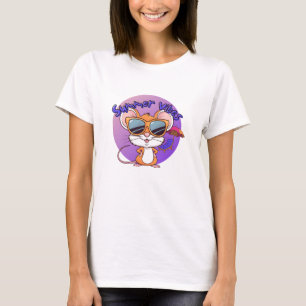 Grappige Muis Zomer Vibes T-shirt