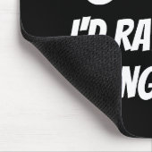 Grappige muismat cadeau - Ik speel liever squash (Hoek)