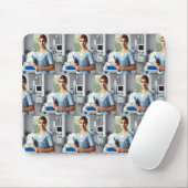 Grappige Muismatten & Desk Mats voor Bourse Day (Met muis)