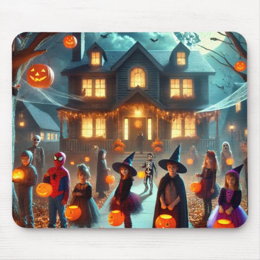 Grappige Muismatten Halloween feest2025 (Voorkant)