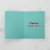 Grappige Multipoo hond Kerstvlooien navidog Kaart (Binnen)