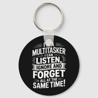 Grappige Multitasker Citaat Humoristische Sarcasti Sleutelhanger