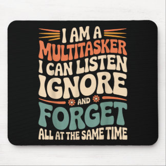 Grappige Multitasker Citaat Sarcastische Humor Gra Muismat