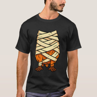 Grappige Mummie Capybara Lui Halloween Kostuum Kin T-shirt