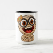 Grappige Mummie Sticker Mok (Midden)