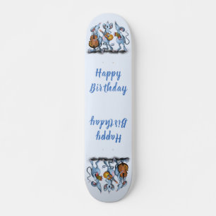Grappige Musical Mouse Verjaardag Gift Skateboard