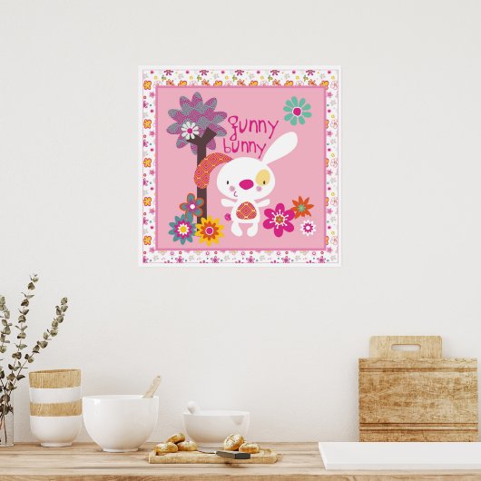 grappige muurkunst poster (Keuken)