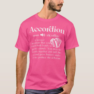 Grappige Muziek Accordeon Zelfstandig Naamwoord De T-shirt
