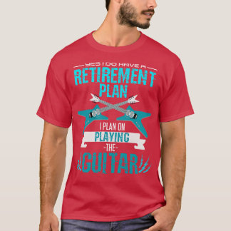 Grappige muziek citaat gitaar liefhebber gitarist t-shirt