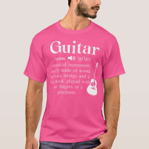 Grappige muziek gitaar zelfstandig naamwoord defin t-shirt