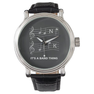 Grappige muziek - het is een band ding horloge