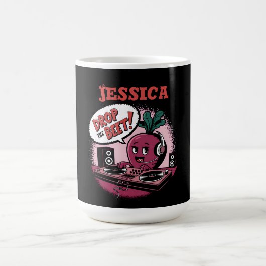 Grappige muziek laat de biet vallen koffiemok (Center)