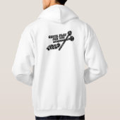 Grappige muziek spelen Vibraphone Mallets Instrume Hoodie (Achterkant)