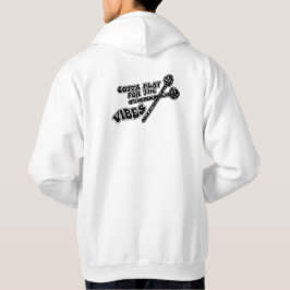 Grappige muziek spelen Vibraphone Mallets Instrume Hoodie