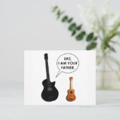 Grappige Muzikant Briefkaart (Staand voorkant)