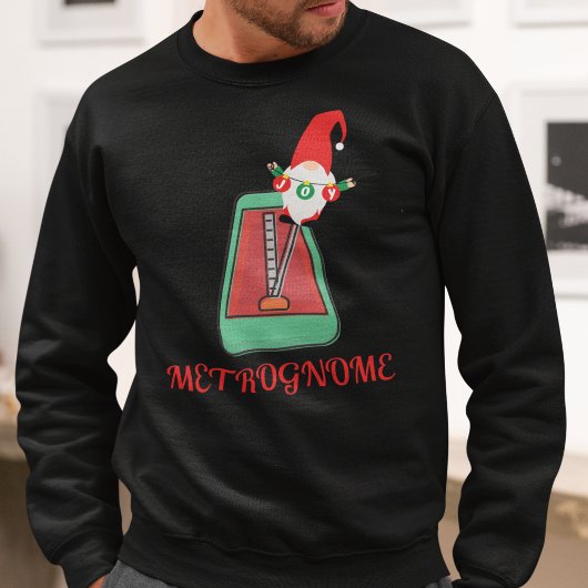 Grappige muzikanten Kerst Metrognome Trui