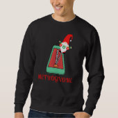 Grappige muzikanten Kerst Metrognome Trui (Voorkant)
