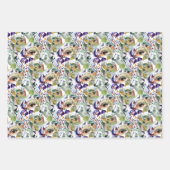 Grappige Mysterieuze Dark Fantasy Eyeball Aquarel Inpakpapier Vel (Voorkant 3)