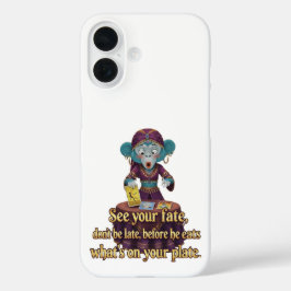 Grappige Mystieke Aap iPhone 16 Hoesje