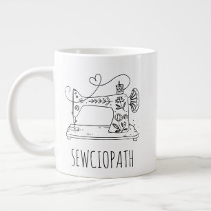 Grappige Naai,Quilter Cadeau, Naailiefhebber, Naai Grote Koffiekop