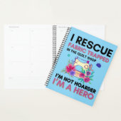 Grappige Naai Spreuk Vintage Bloem Naaimachine Planner (Display)