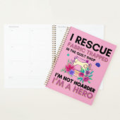 Grappige Naai Spreuk Vintage Bloemige Naaimachine Planner (Display)
