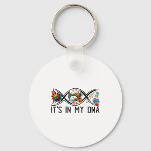 Grappige Naaiende Quiltster Rioolwater Dna Quilten Sleutelhanger