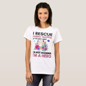 Grappige naaiofferte  bloemennaaimachine t-shirt (Voorkant volledig)