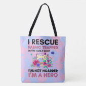 Grappige naaiofferte bloemennaaimachine tote bag (Voorkant)