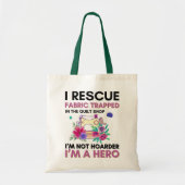 Grappige naaiofferte bloemennaaimachine tote bag (Voorkant)