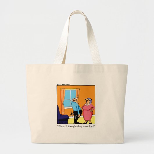 Grappige naaizak grote tote bag (Voorkant)