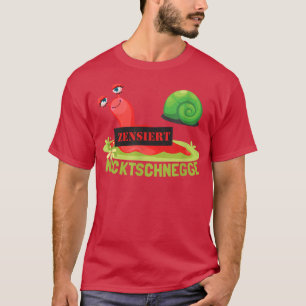 Grappige naaktslak Fun  T-shirt