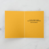 Grappige naam en verjaardag kaart (Binnen)