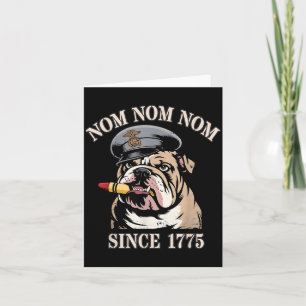 Grappige Naam Ik EET Krijtjes Sinds 1775 Veteranen Kaart