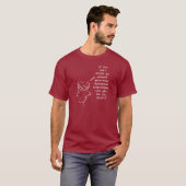 grappige naamloze anonieme bron donker shirt (Voorkant volledig)