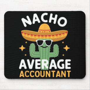 Grappige Nacho Gemiddelde Accountant Cinco De Mayo Muismat