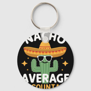 Grappige Nacho Gemiddelde Accountant Cinco De Mayo Sleutelhanger