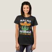 Grappige Nacho Gemiddelde Accountant Cinco De Mayo T-shirt (Voorkant volledig)