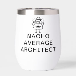 Grappige Nacho Gemiddelde Architect Pun Cute Snave