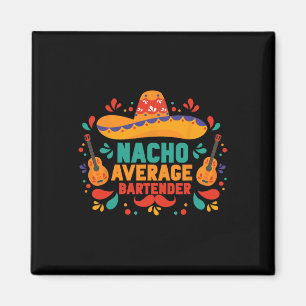 Grappige Nacho Gemiddelde Indiener Cinco de Mayo M Magneet