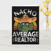 Grappige Nacho Gemiddelde Makelaar Cinco De Mayo M Kaart (Gele Bloem)