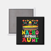 Grappige Nacho Gemiddelde Oom Sombrero Gelukkig Ci Magneet (Voorkant / Achterkant)