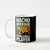 Grappige nacho gemiddelde pickleball speler mexica koffiemok (Links)