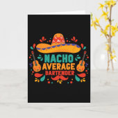 Grappige Nacho Gemiddelde Rtender Cinco De Mayo Me Kaart (Gele Bloem)
