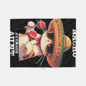 Grappige Nacho Gemiddelde Tante Cinco De Mayo Mexi Fleece Deken (Voorkant (Horizontaal))