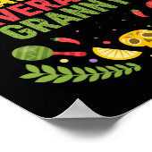 Grappige Nacho Gewone Oma van Cinco De Mayo Poster (Hoek)