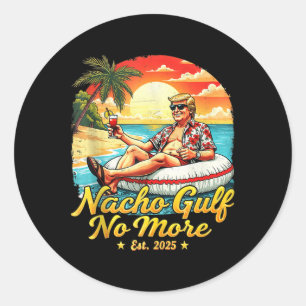 Grappige Nacho Golf Niet Meer Grappig Grafisch T-s Ronde Sticker