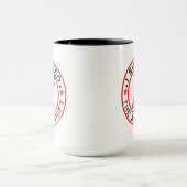 Grappige nachtdienst verpleegkundige Mok (Midden)