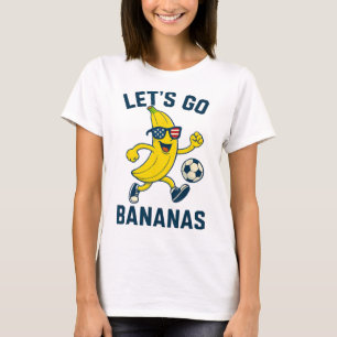 Grappige Nana Voetbal Cartoon Trappen Ll Vlag Van T-shirt